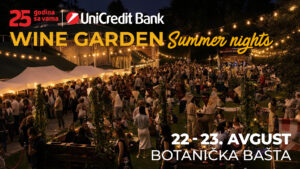Unicredit bank Wine Garden Summer Nights 22. i 23. avgusta