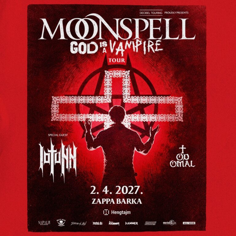Moonspell i Iotunn početkom aprila u Zappa Barci!