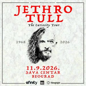 Još sedam dana do Jethro Tull-a: Jedno od najvažnijih imena svetske progressive rock scene nastupiće 11. septembra 2026. u Sava Centru