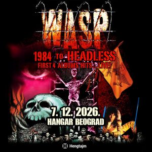 W.A.S.P. se vraća u Beograd početkom decembra i svira prva četiri albuma!