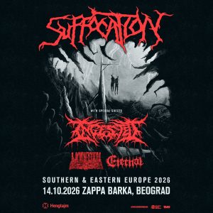 Death metal legende Suffocation sredinom oktobra u Zappa Barci!