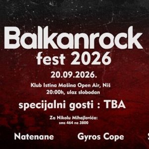 Poznata imena učesnika Balkanrock festivala